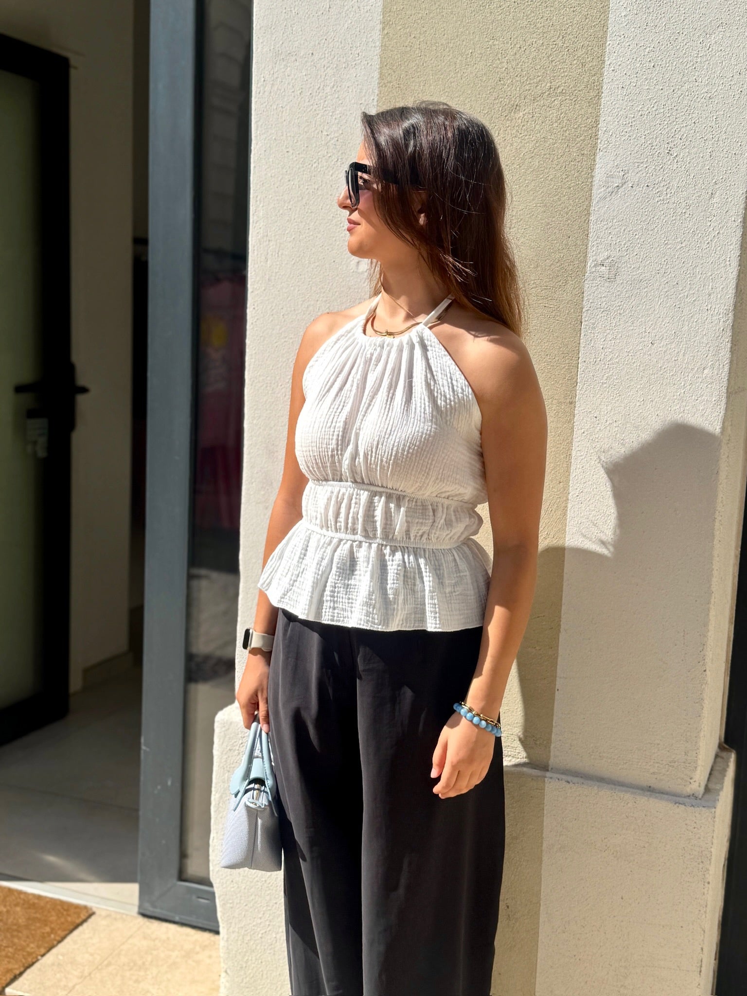 Haut LEYA blanc