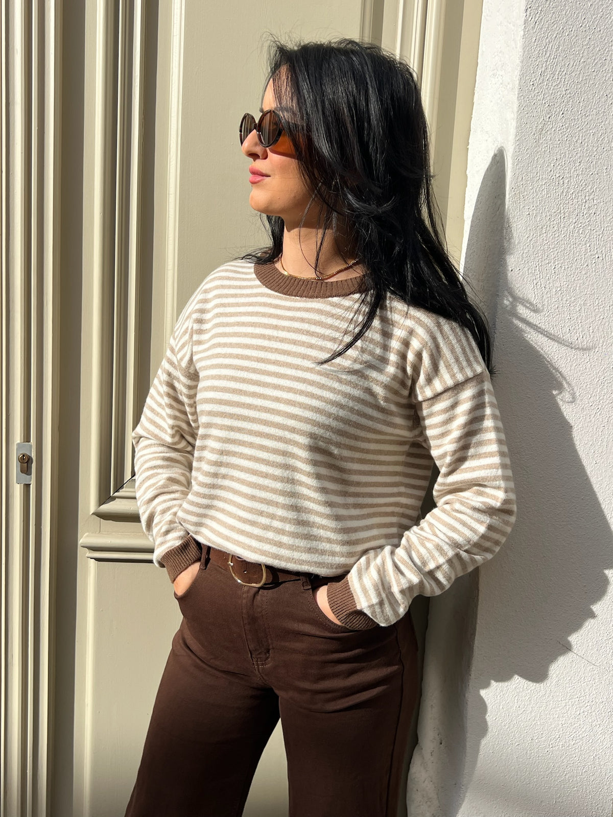 Pull VIKKY beige