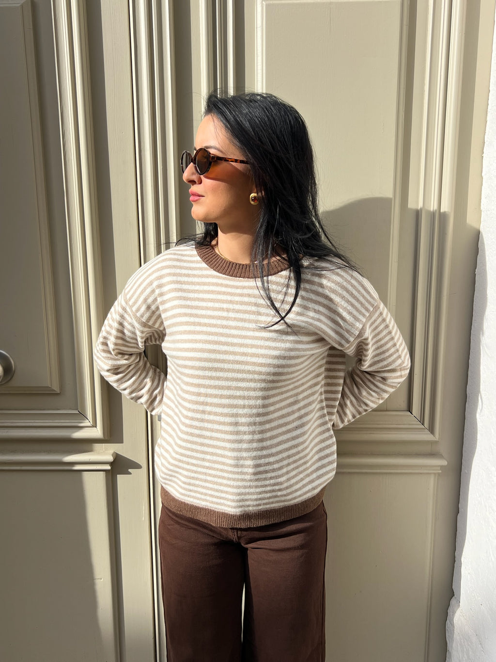 Pull VIKKY beige