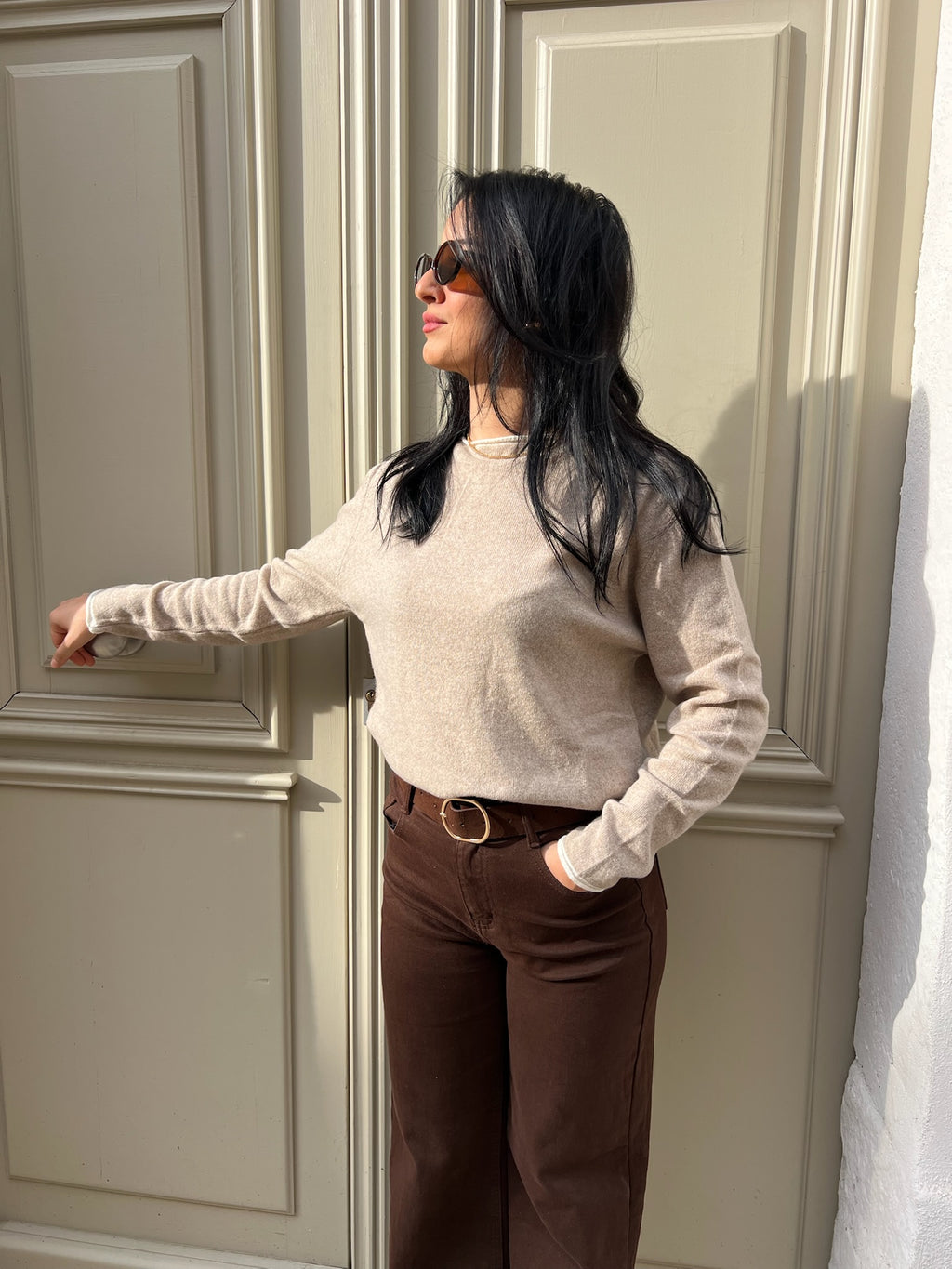 Pull ALBA beige