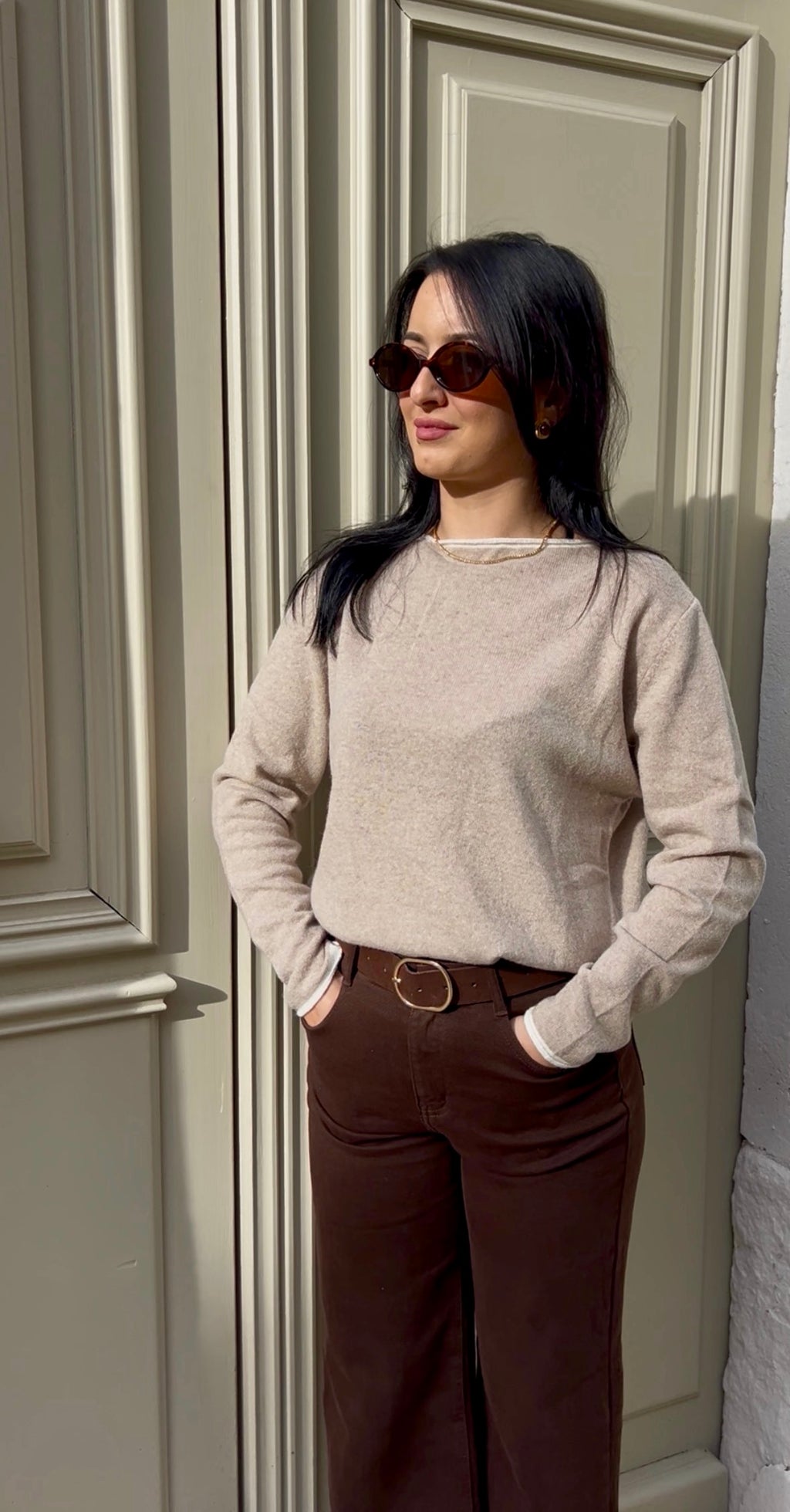 Pull ALBA beige