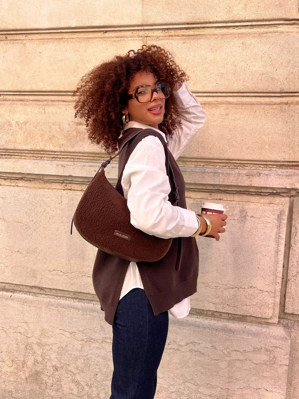 Gilet COCO marron