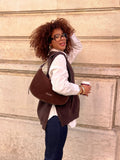 Gilet COCO marron
