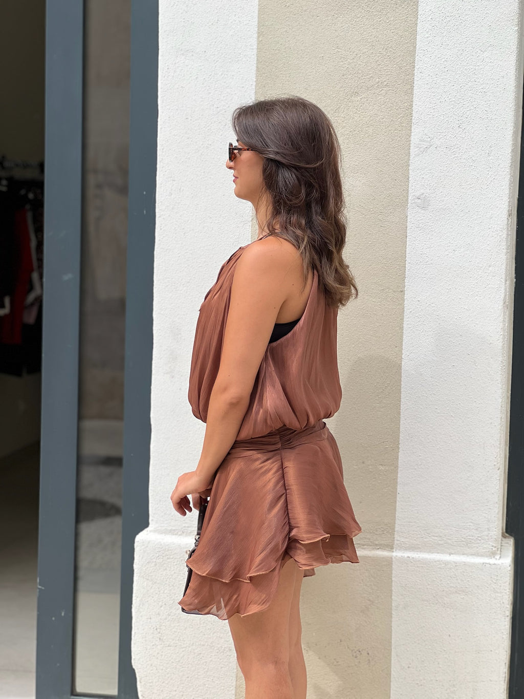Robe OCEANE marron