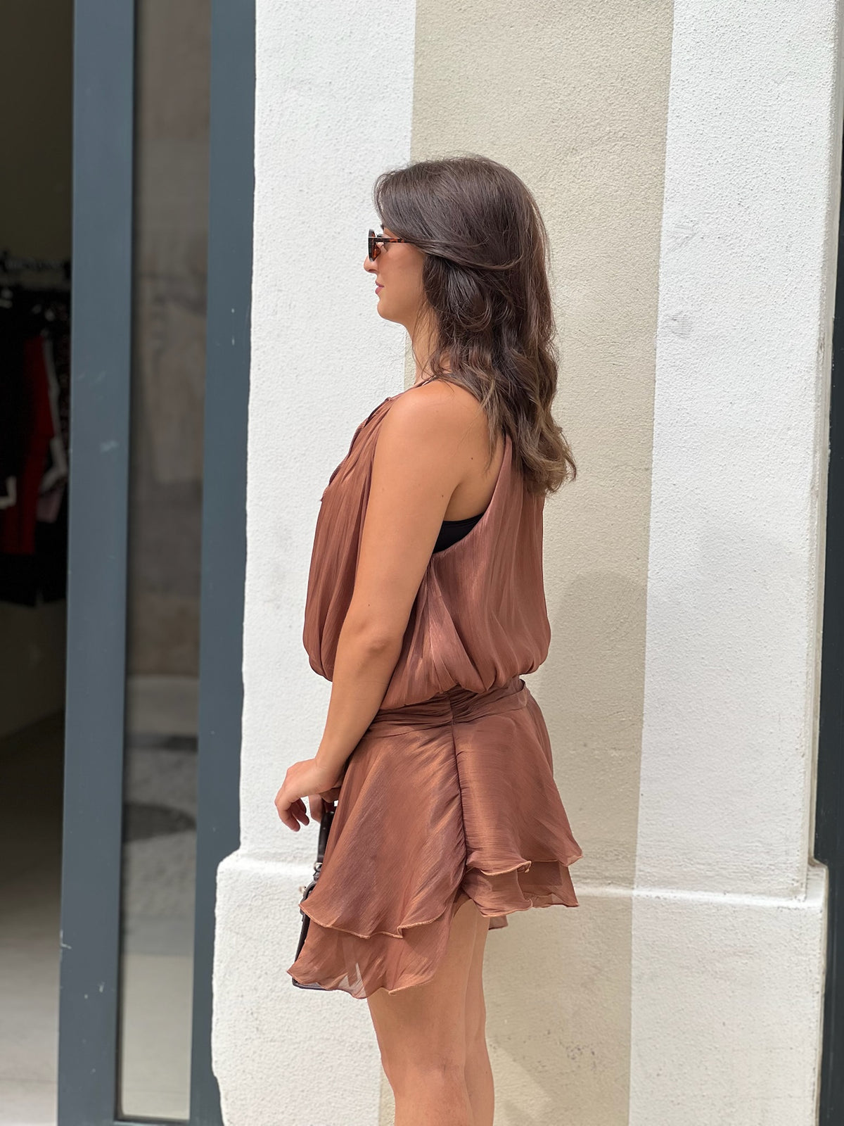 Robe OCEANE marron