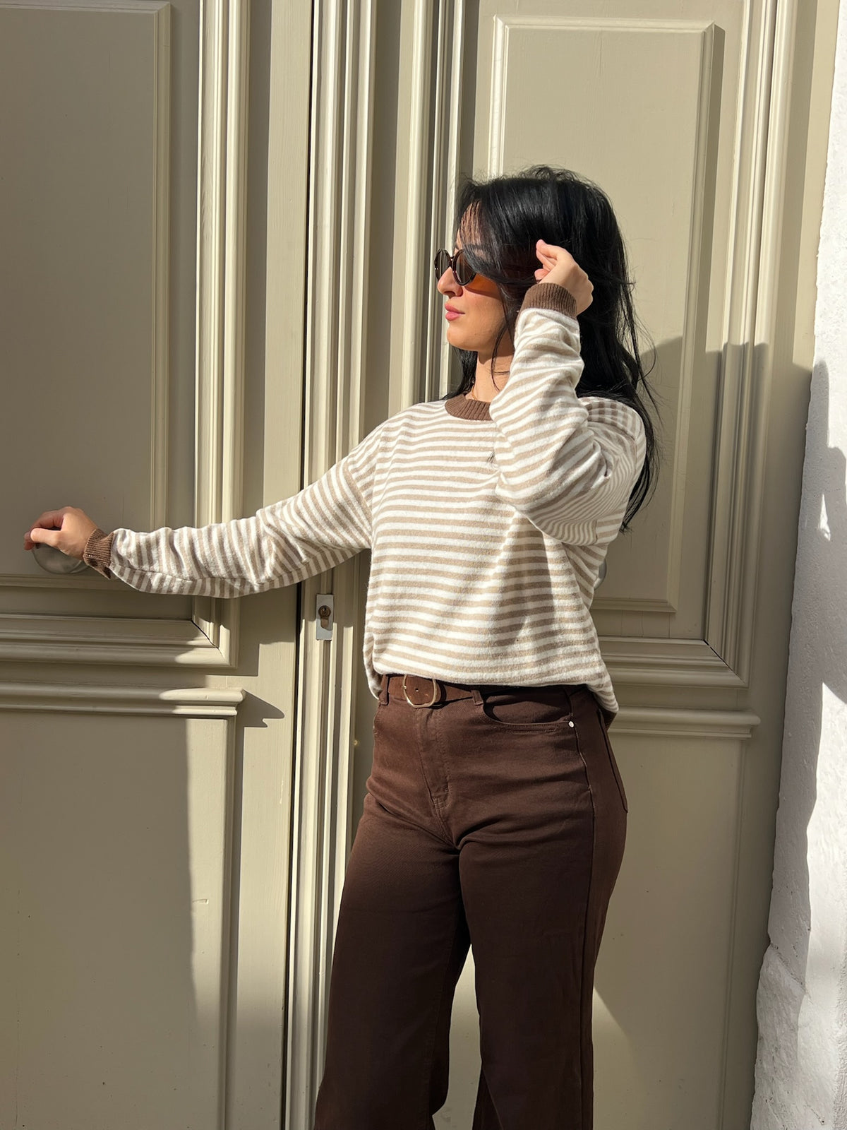 Pull VIKKY beige