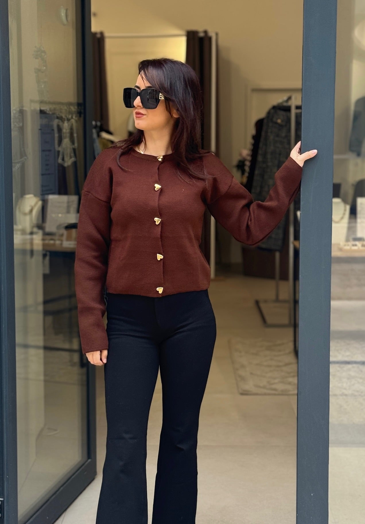 Gilet CORASON marron