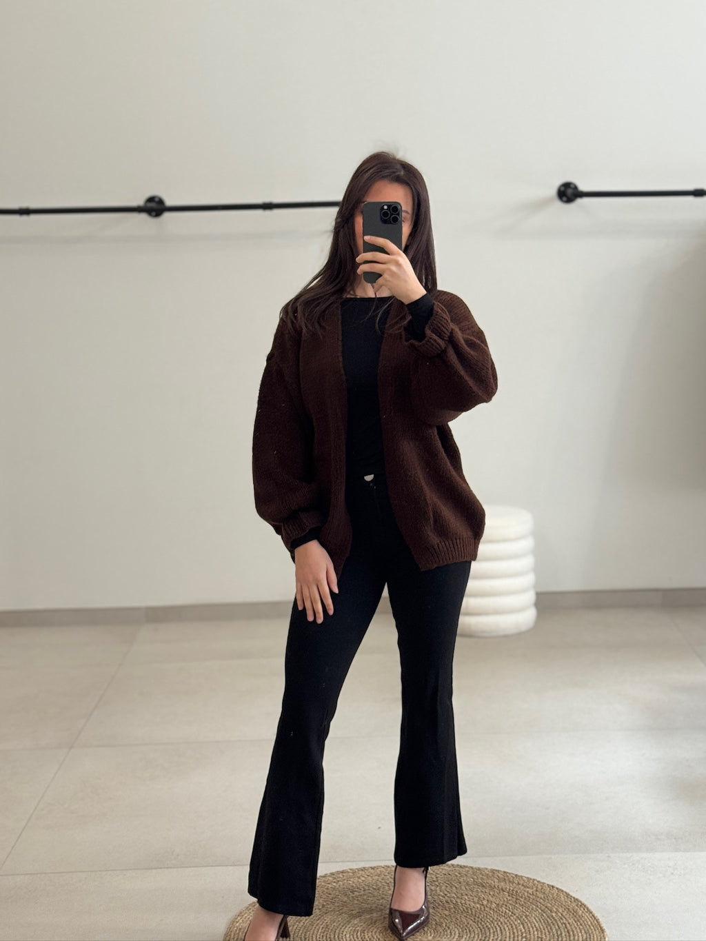 Gilet LANA marron