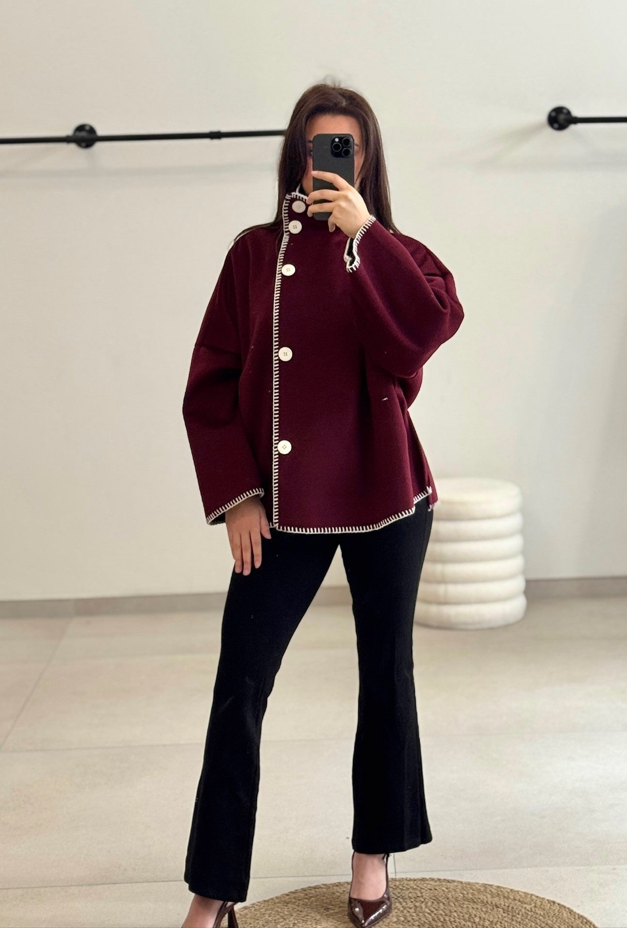 Blouson FAY bordeaux