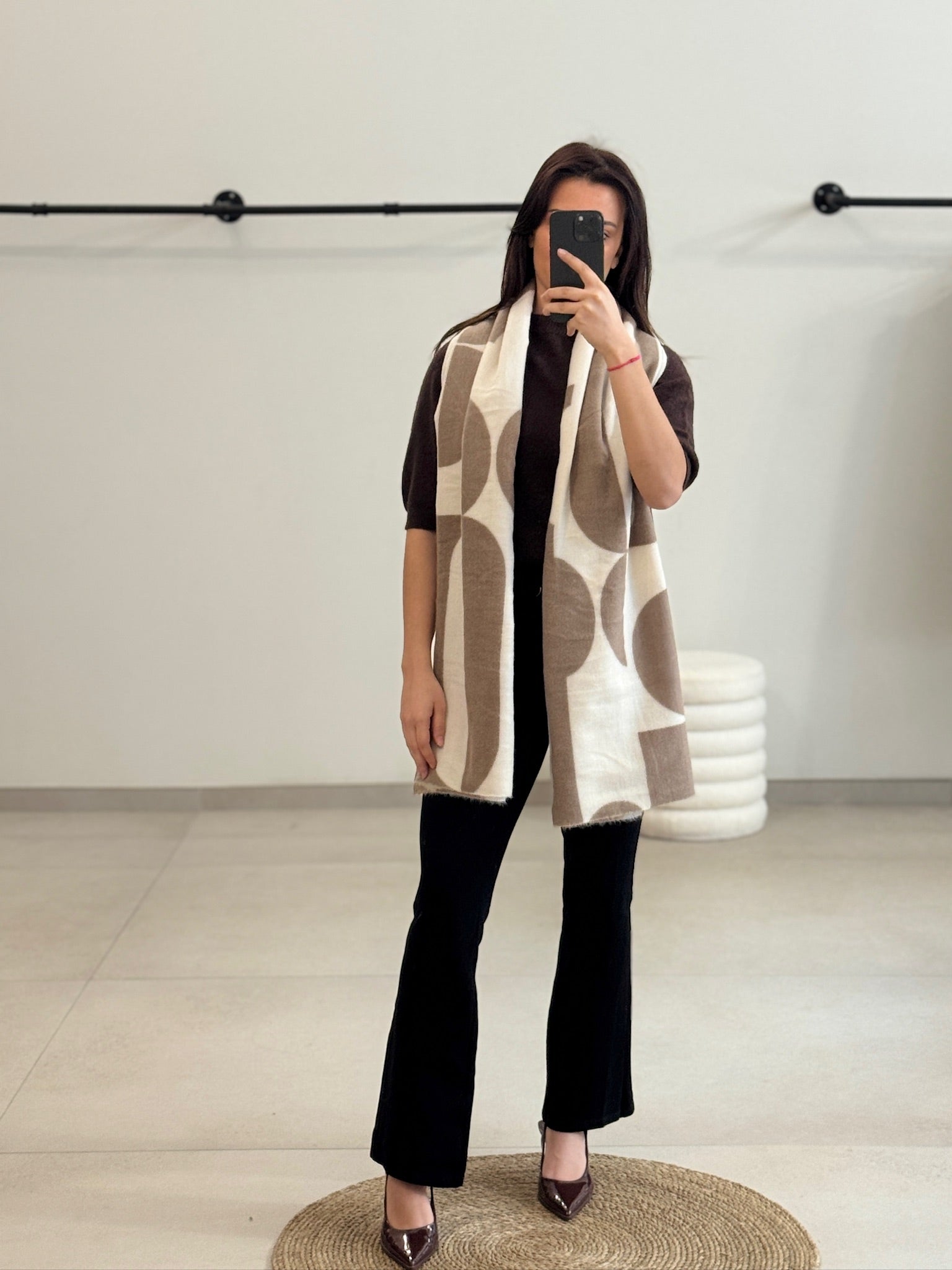 Écharpe MINIMALIST beige