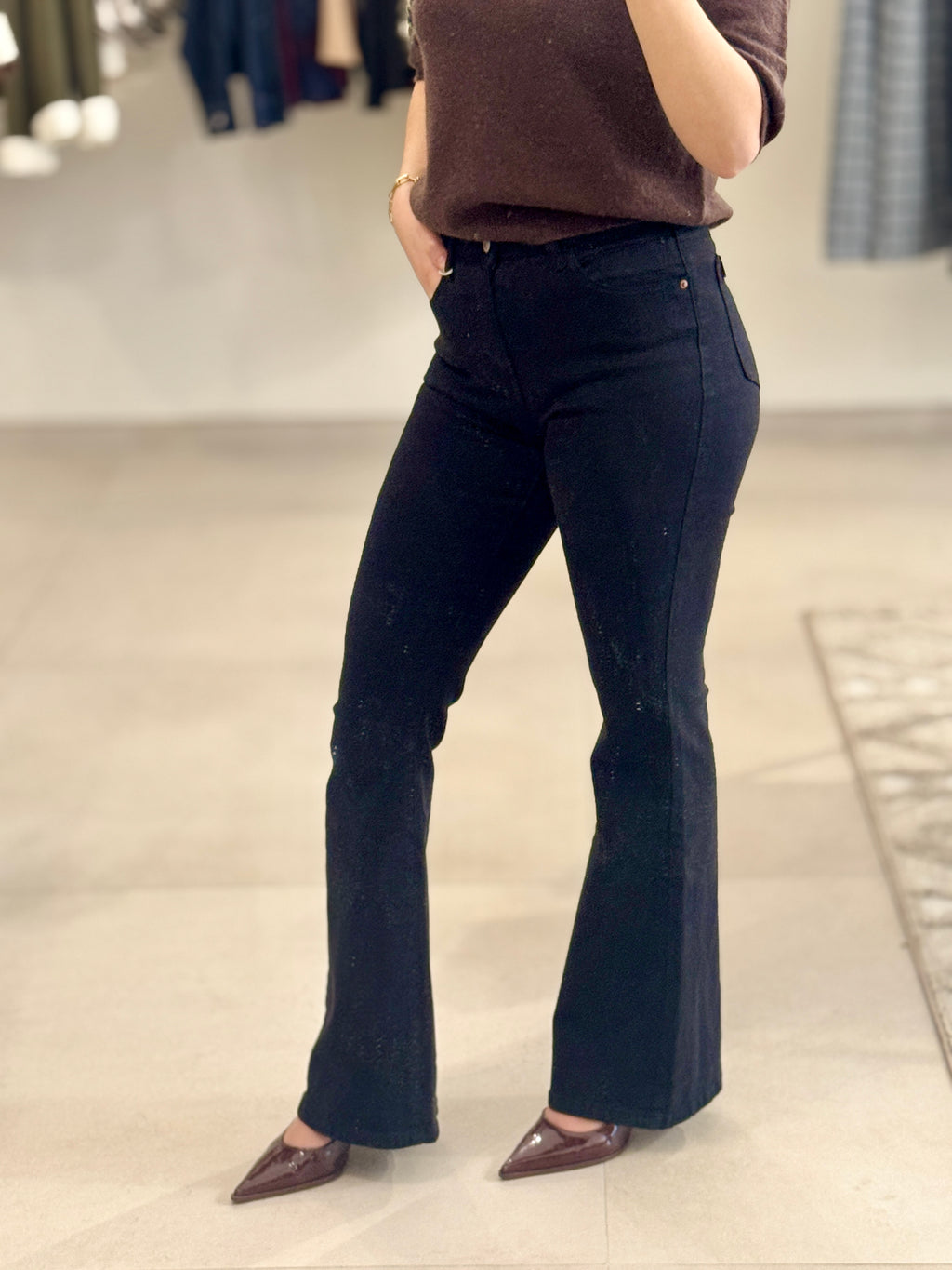 Jeans FLARE noir
