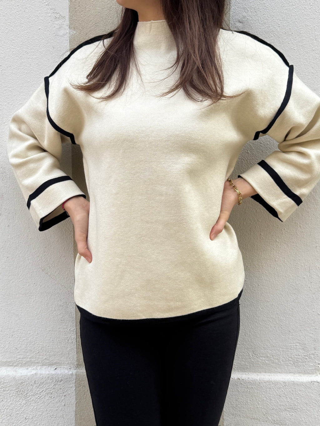 Pull LADY crème