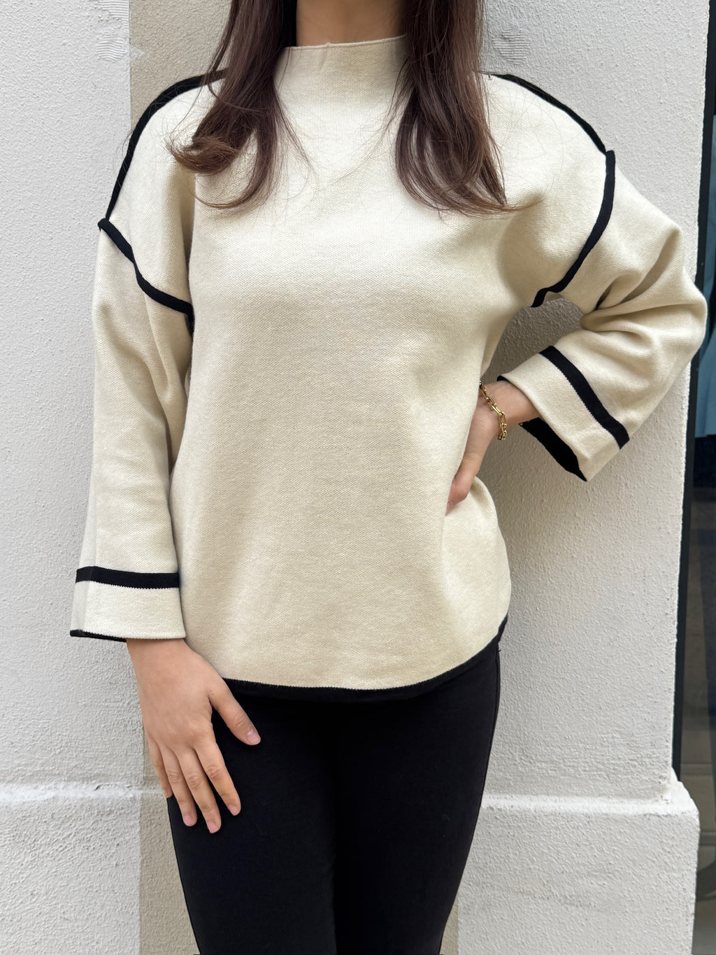 Pull LADY crème