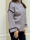 Pull LADY gris