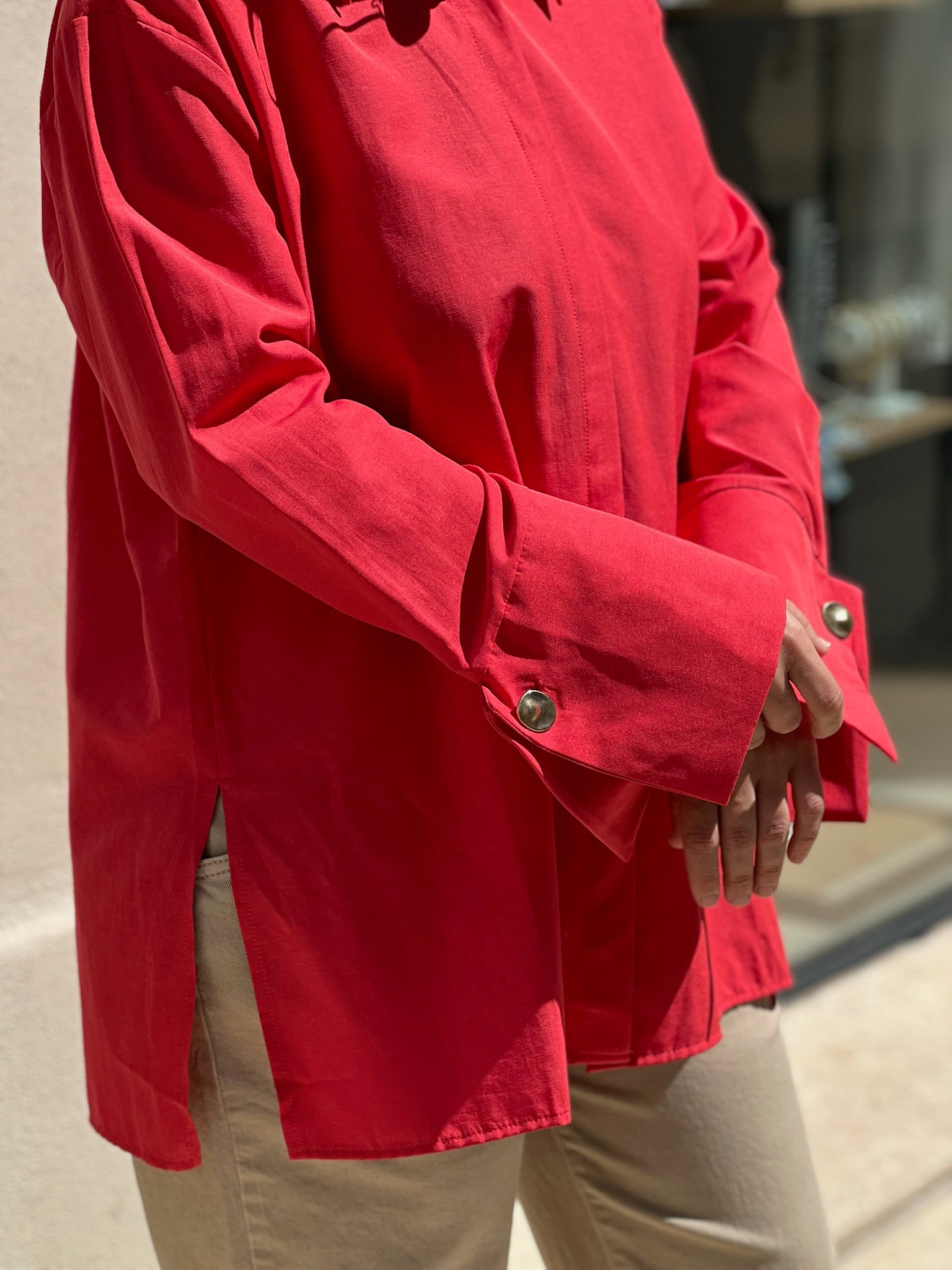 Chemise DONNA rouge
