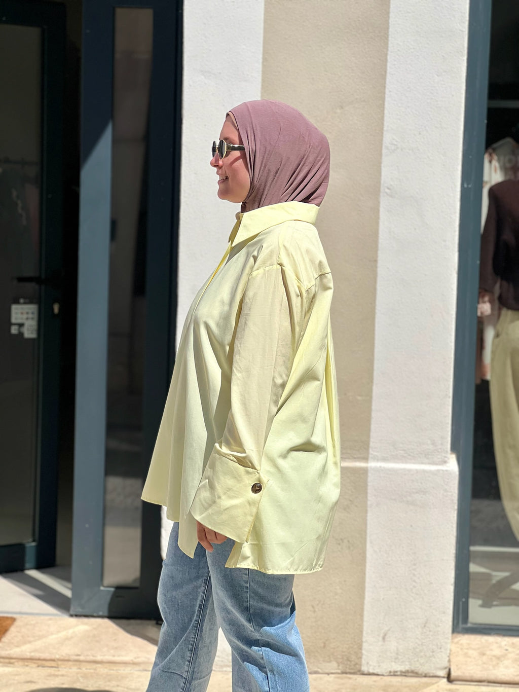 Chemise DONNA jaune