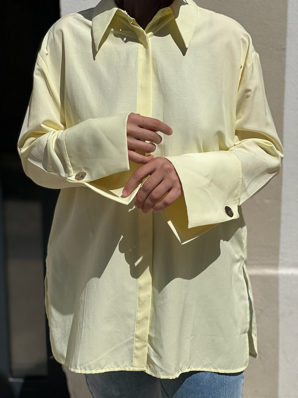Chemise DONNA jaune