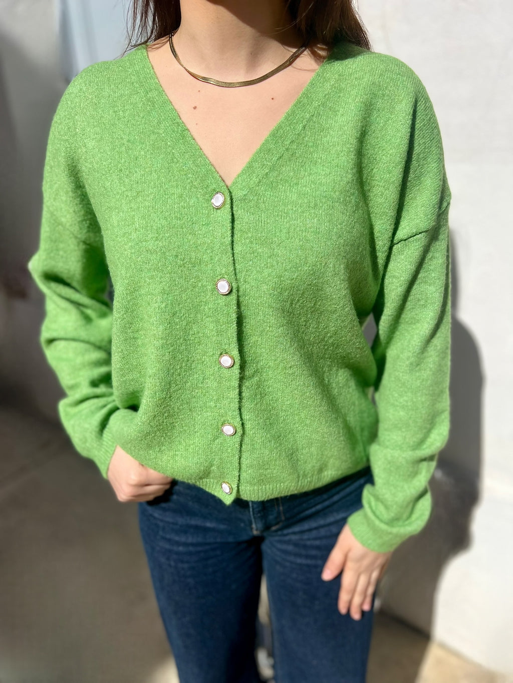 Gilet CÉLINE vert