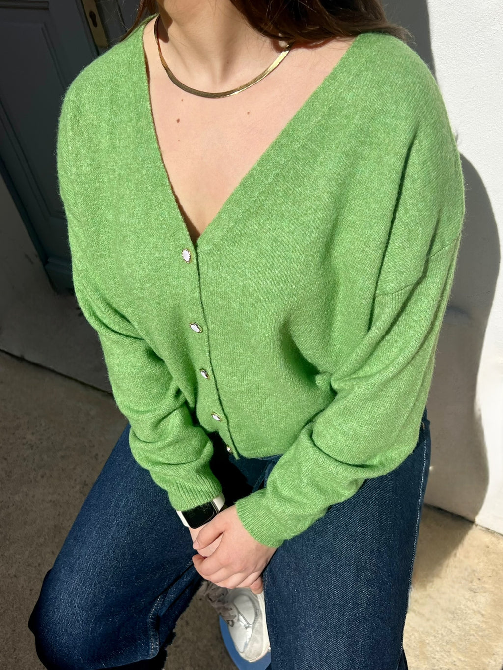 Gilet CÉLINE vert