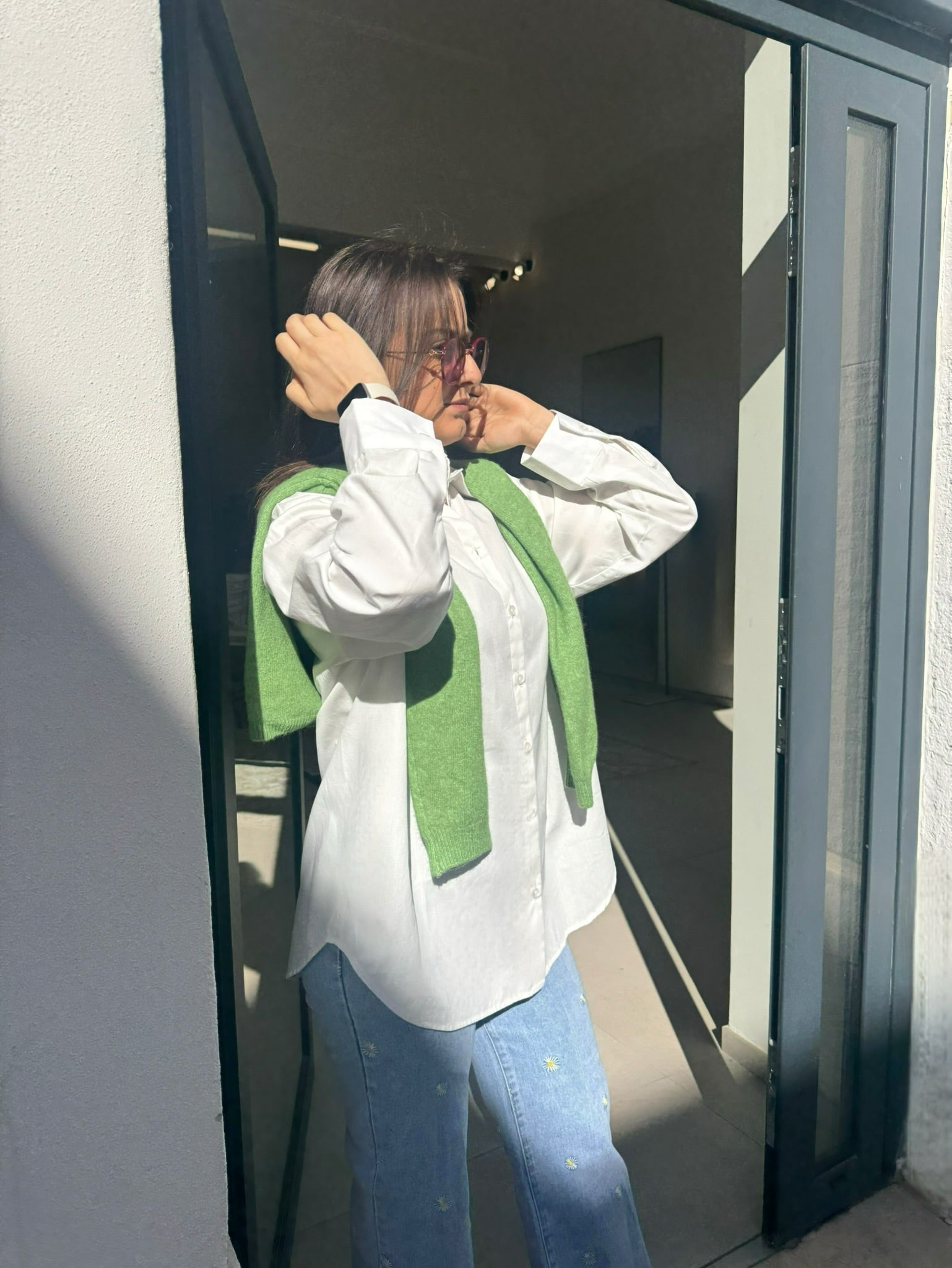 Chemise PERLA blanche