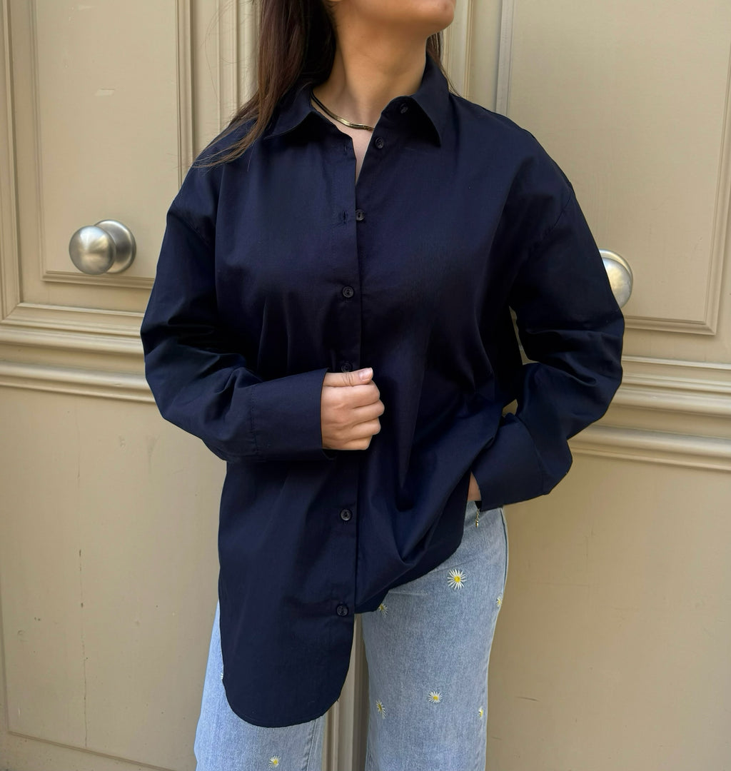 Chemise PERLA bleu