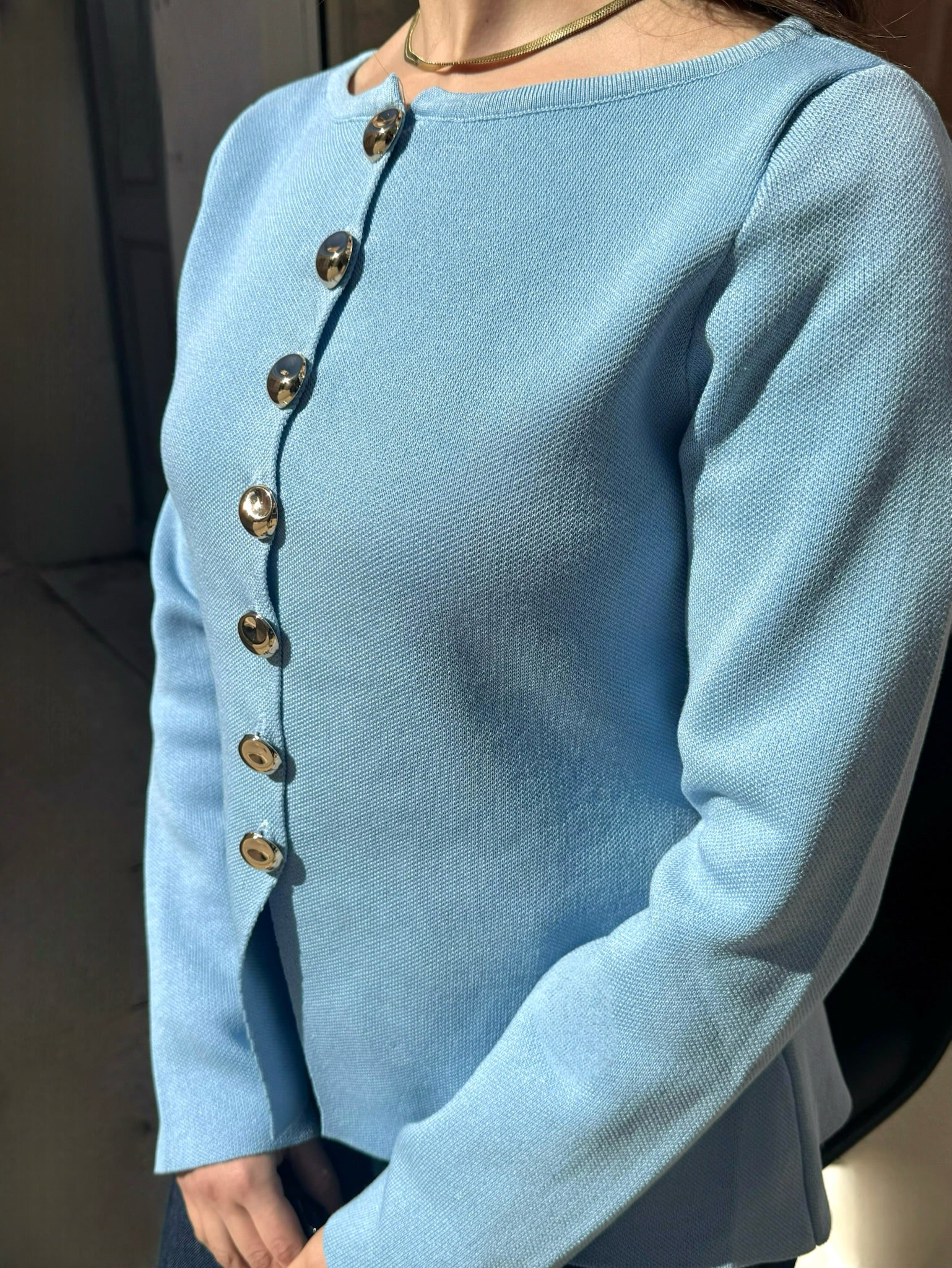 Gilet CAPRI bleu clair