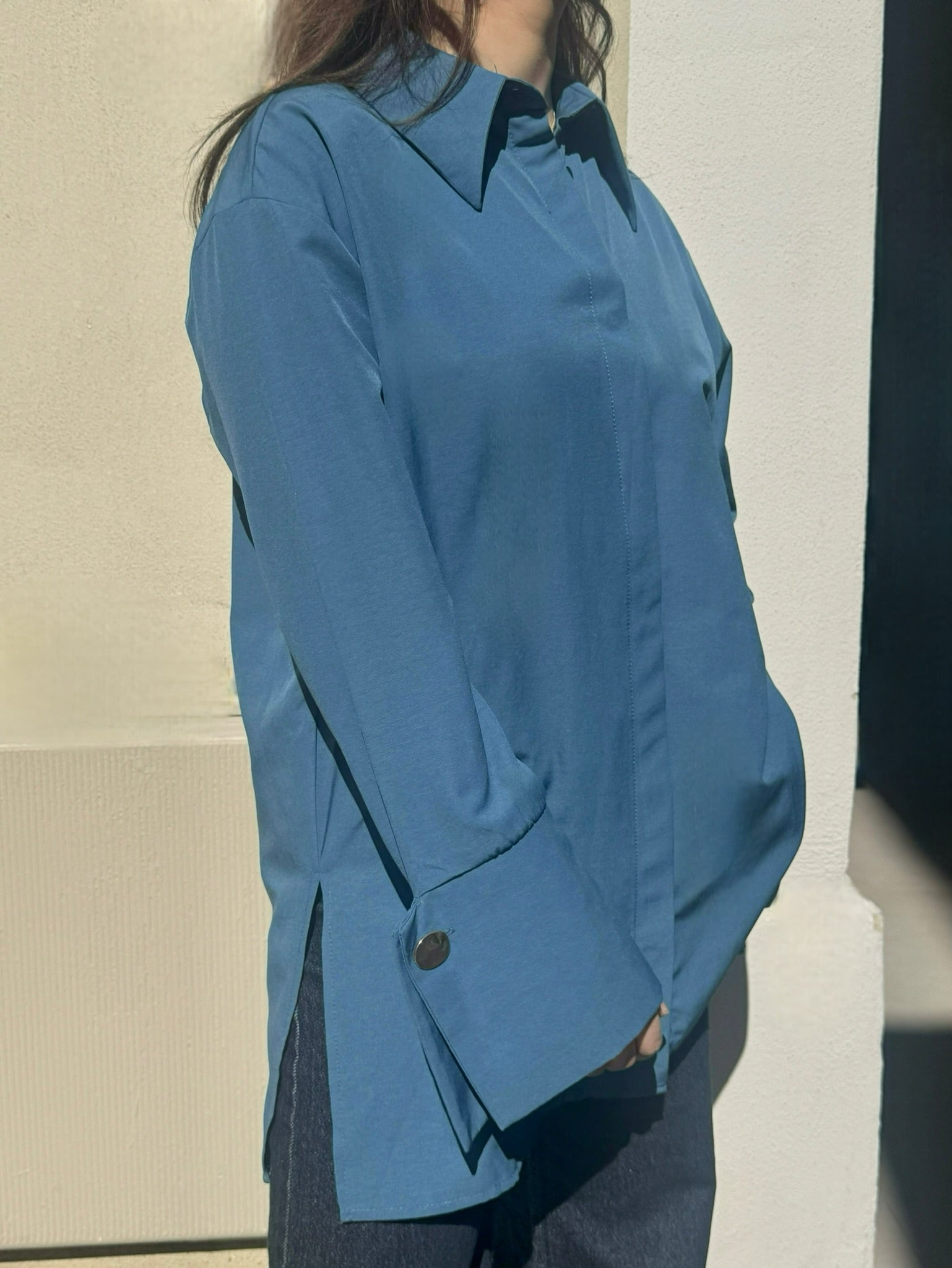 Chemise DONNA bleu