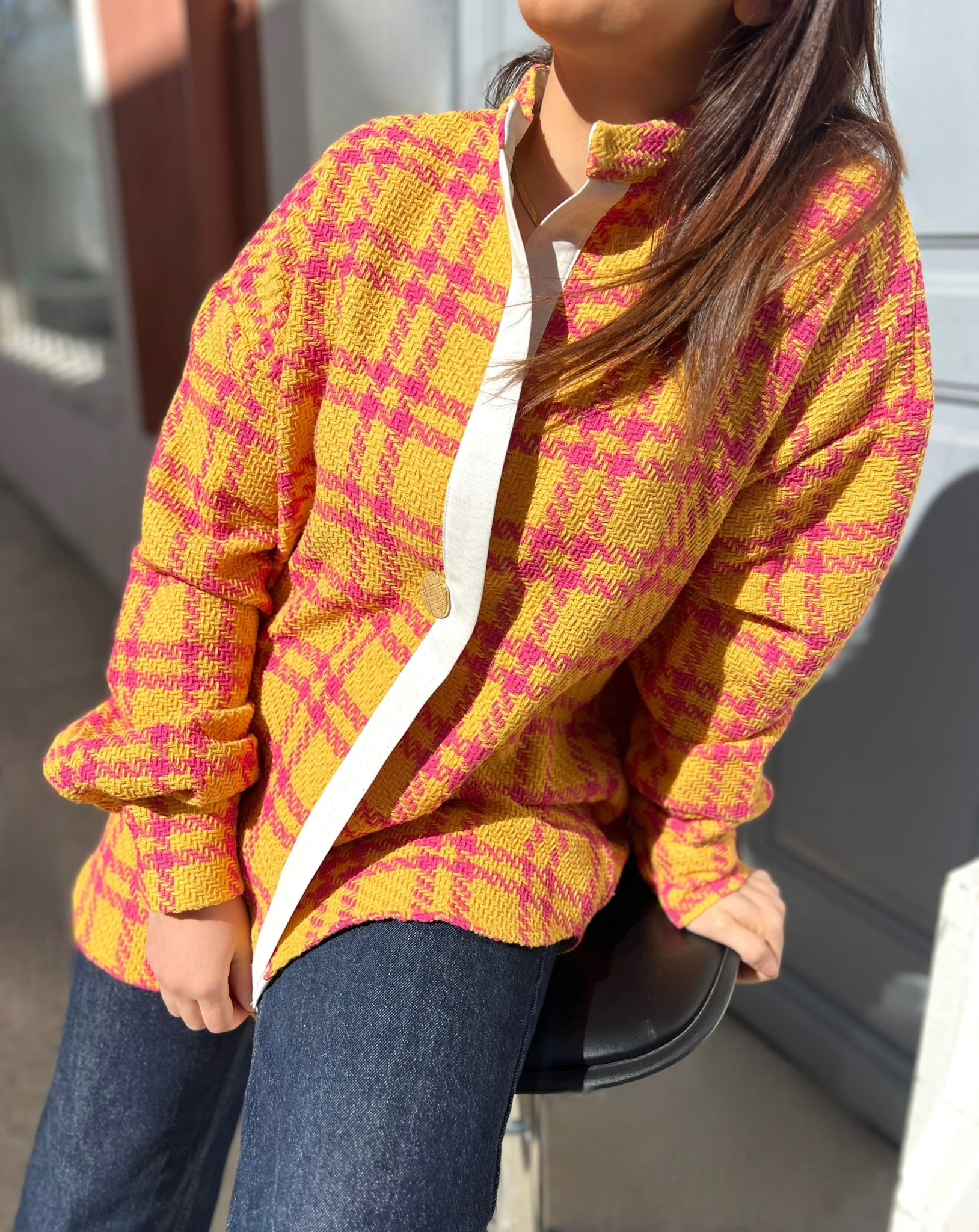 Chemise en tweed CLAIRE