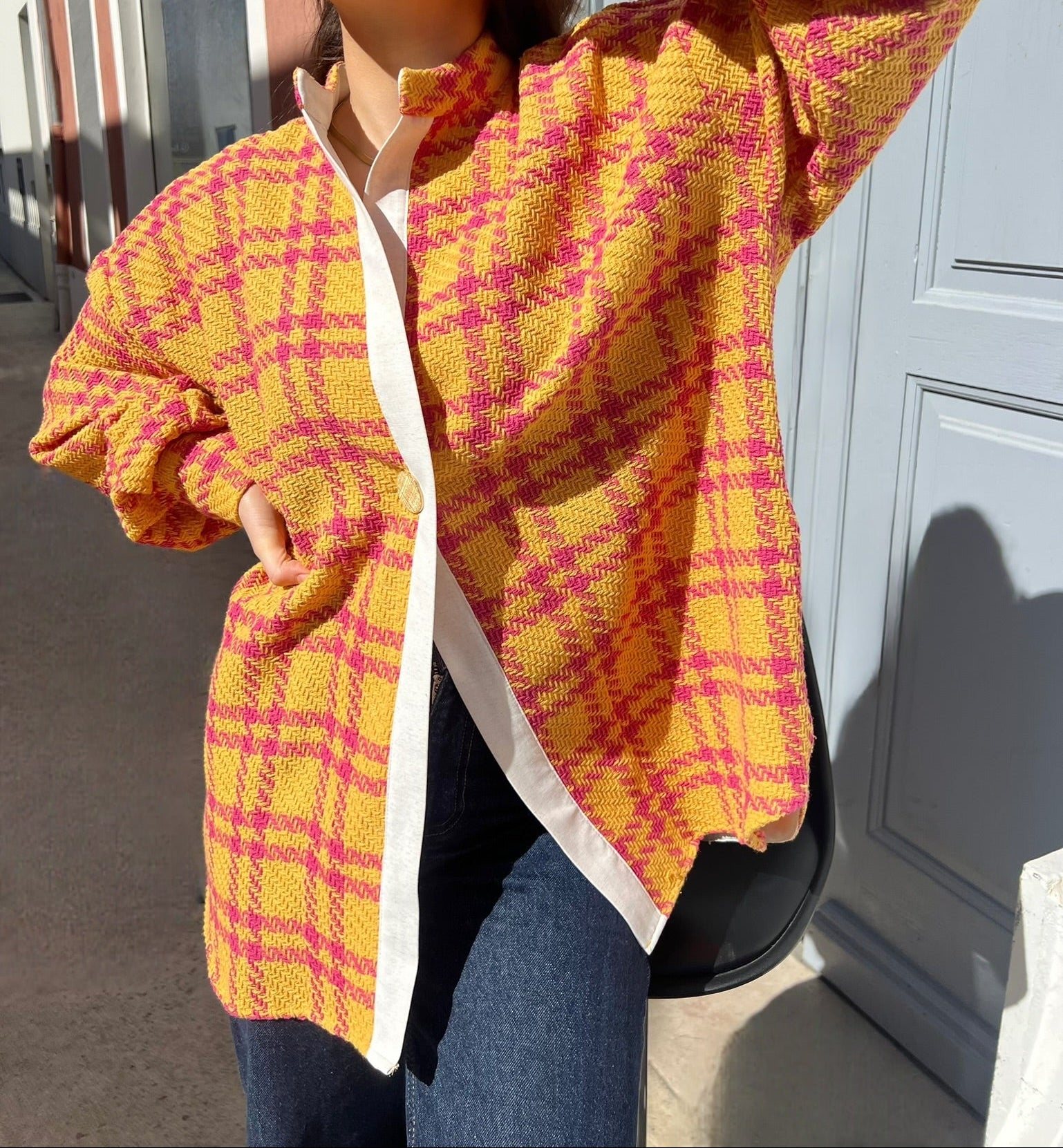 Chemise en tweed CLAIRE