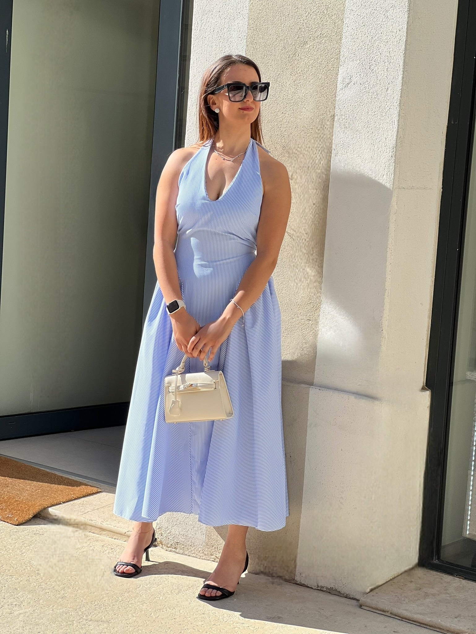 Robe DONNA bleu clair