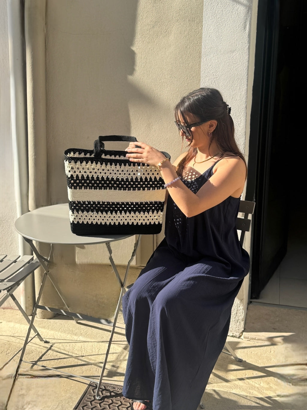 Robe VENISE bleu marine